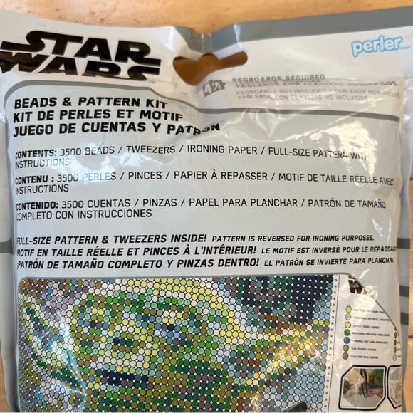 Perler 3500pc Star Wars: YODA Beads & Pattern Kit! Item #80-11143 NEW - Picture 4 of 4